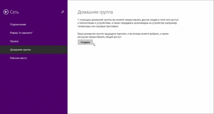 Otthoni csoport a Windows 8