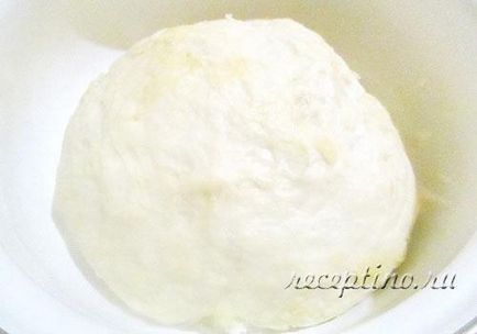 Házi pizza csirkével és sajttal - lépésről lépésre recept fotók (pizza) Házi pizza csirkével és sajttal - lépésről lépésre recept fotók