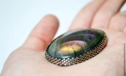 Kétoldalú twining cabochon - Fair Masters - kézzel készített, kézzel készített (kétoldalú fonják cabochon) Kétoldalú twining cabochon - Fair Masters - kézzel készített, kézzel készített