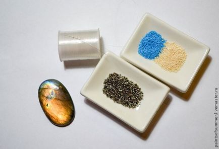 Bilaterális twining caboson - Fair Masters - kézzel készített, kézzel készített (cabochon) Kétoldalú twining cabochon - Fair Masters - kézzel készített, kézzel készített