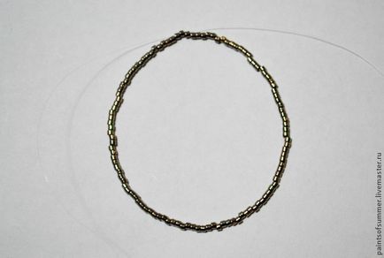 Bilaterális twining caboson - Fair Masters - kézzel készített, kézzel készített (méret menjen át a tű) Kétoldalú twining cabochon - Fair Masters - kézzel készített, kézzel készített