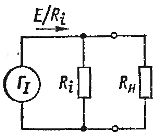 Egyenértékű áramgenerátor (feszültség) egyenértékű generátor