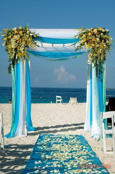 Ötletek egy esküvő a tengerparton - yabkupila - minden a divat, a szépség és a bevásárló
