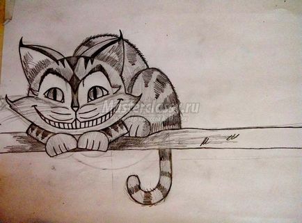 Hogyan kell felhívni Cheshire Cat-lépésre mester osztály fotók