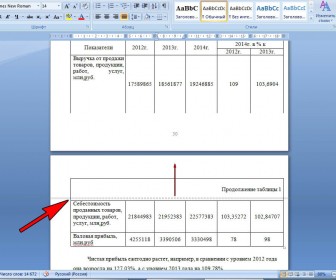Hogyan lehet mozgatni a táblázatot a következő oldalon Word (a következő) Hogyan lehet mozgatni a táblázatot a következő oldalon a Word