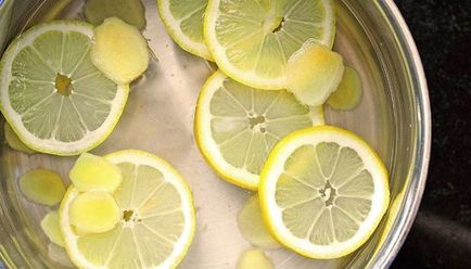 Hogyan kell inni egy italt fogyni gyömbér, citrom, uborka és menta