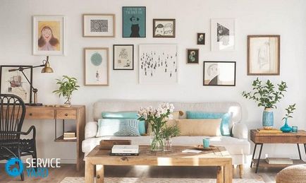 Hogyan kell festeni a képkeret, serviceyard-kényelmes otthon kéznél