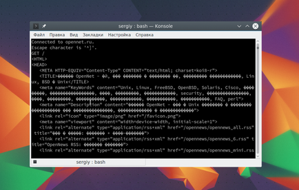 Hogyan kell használni a telnet, losst (telnet) Hogyan kell használni a telnet, losst