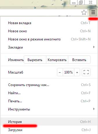 Hogyan előzmények megtekintéséhez a Google Chrome (történet) Hogyan előzmények megtekintéséhez a Google Chrome