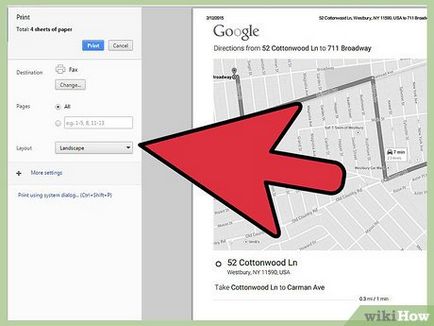 Hogyan nyomtassunk egy google map