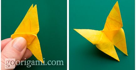 Hogyan készítsünk egy pillangó papírból 3 mesterkurzusokat fotókkal, amelyek könnyen lemásolni