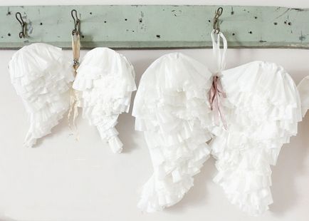 Hogyan készítsünk angyal szárnyak gyerek jelmez papírból saját kezűleg
