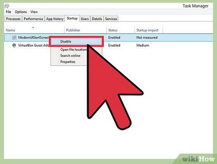 Hogyan kell kezelni a startup programok Windows 8 (startup) Hogyan kell kezelni a startup programok Windows 8