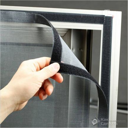 Hogyan kell telepíteni a szúnyogháló a műanyag ablak