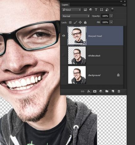 A rajzfilm photoshop (tegyük egy külön réteg) Karikatúra photoshop