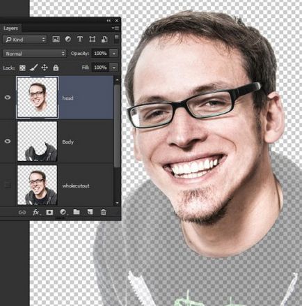 A rajzfilm photoshop (tegyük egy külön réteg) Karikatúra photoshop
