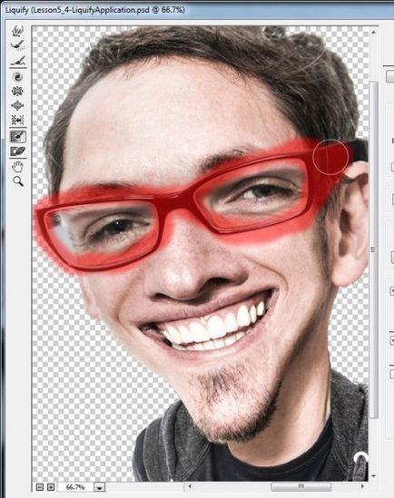 A rajzfilm a Photoshop (Photoshop) Karikatúra photoshop