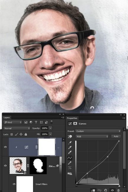 A rajzfilm photoshop (összes réteg minta) Karikatúra photoshop
