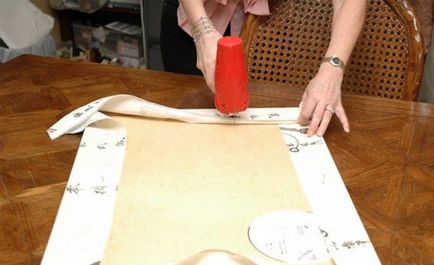 Festmények a szövet a kezét a mester osztály hulladékból varrásmódja és rendszerek