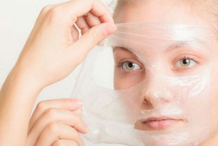 A kollagén arc maszk otthoni használatra, szalon kezelések, hogyan és mikor kell csinálni,