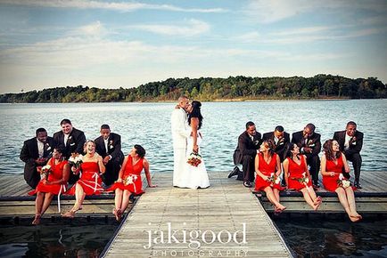 Gyönyörű fotók az esküvő - ötletek a fotós