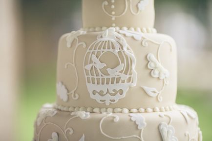 Gyönyörű esküvői torták 2015