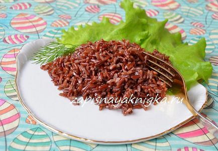 Vörös rizs előnyeit, kár, receptek (piros rizs recept) Vörös rizs előnyeit, kár, receptek
