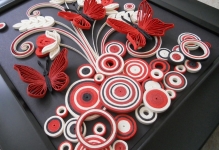 Quilling festési technikát saját kezűleg, a rendszer a papír, a mester osztályt lépésről lépésre fotók, nagy (kép) Quilling festési technikát saját kezűleg, a rendszer a papír, a mester osztályt lépésről lépésre fotók, nagy
