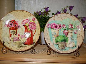 Master Class decoupage lemezek - Fair Masters - kézzel készített, kézzel készített (decoupage lemezek) Master Class decoupage lemezek - Fair Masters - kézzel készített, kézzel készített