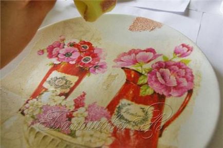 Master Class decoupage lemezek - Fair Masters - kézzel készített, kézzel készített (aqua lakk) Master Class decoupage lemezek - Fair Masters - kézzel készített, kézzel készített