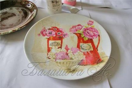 Master Class decoupage lemezek - Fair Masters - kézzel készített, kézzel készített (craquelure) Master Class decoupage lemezek - Fair Masters - kézzel készített, kézzel készített