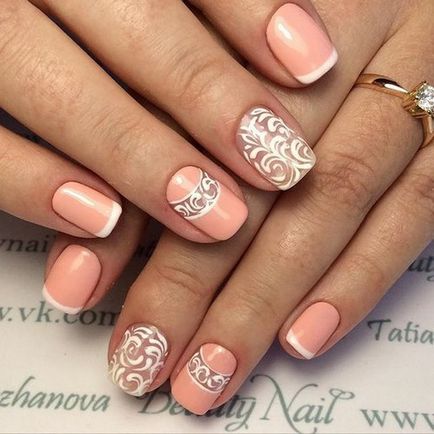 Fashion Nails mintás 2017-2018 - fotó gondolatok, szép manikűr egy minta a rövid és hosszú