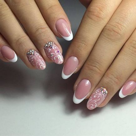 Fashion Nails mintás 2017-2018 - fotó gondolatok, szép manikűr egy minta a rövid és hosszú