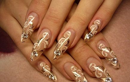 Fashion Nails mintás 2017-2018 - fotó gondolatok, szép manikűr egy minta a rövid és hosszú