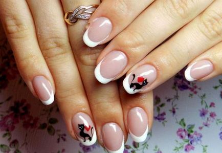 Fashion Nails mintás 2017-2018 - fotó gondolatok, szép manikűr egy minta a rövid és hosszú