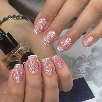 Fashion Nails mintás 2017-2018 - fotó gondolatok, szép manikűr egy minta a rövid és hosszú