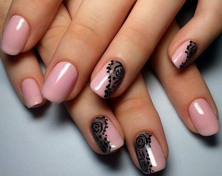 Fashion Nails mintás 2017-2018 - fotó gondolatok, szép manikűr egy minta a rövid és hosszú