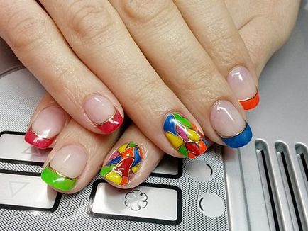 Fashion Nails mintás 2017-2018 - fotó gondolatok, szép manikűr egy minta a rövid és hosszú