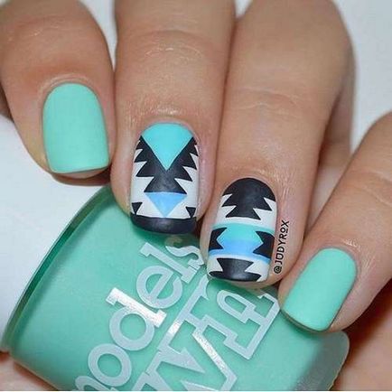 Fashion Nails mintás 2017-2018 - fotó gondolatok, szép manikűr egy minta a rövid és hosszú