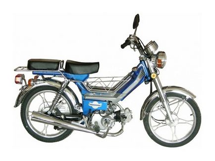 Moped Delta - Áttekintés, jellemzői és fotó