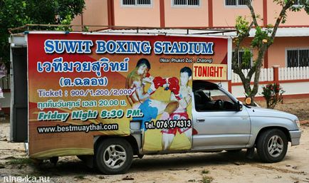 Muay Thai - Thai boksz Thaiföldön, a képzés, a történelem, fotók, videók, ökölvívó iskola Phuket