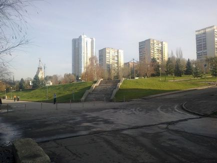 Quay Samaria (Yandex View képek) töltésen Samara