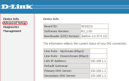 Beállítás-adsl modem d-link dsl-2500u Használati útmutató