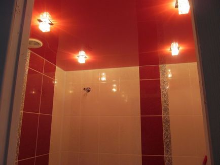Álmennyezet a fürdőszobában fotó szoba kialakítása, az érvek és ellenérvek, a fürdőszoba tervezés, belső,