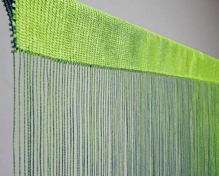 Cotton függöny a konyhában belső, fotó, műhely a gyártás fonal függöny kezét 1 (végtelen) Cotton függöny a konyhában belső, fotó, műhely a gyártás fonal függöny kezével 1