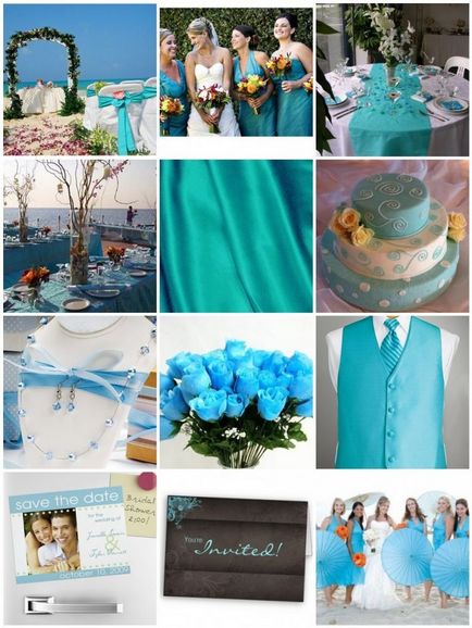 Eredeti esküvői dekoráció, divat szín trendek 2012-ben, a pozitív online magazin