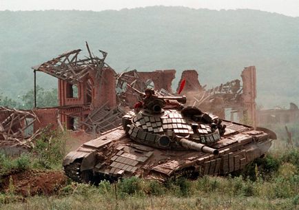 Első csecsen háború fotós Alexander Nemenova - hírek képekben
