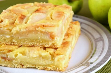 Almás pite - almás pite recept -, hogyan kell elkészíteni rendesen