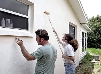Festeni a házat - milyen színű jobb, ha külső és belső iránymutatások választotta az árnyékban