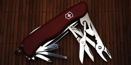Témák szerepelnek a svájci kés (Victorinox) Témák szerepelnek a svájci bicskája